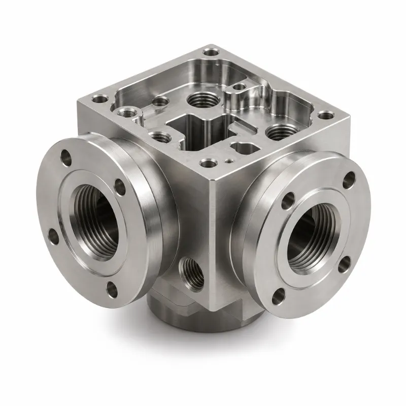 Peças usinadas CNC de aço inoxidável